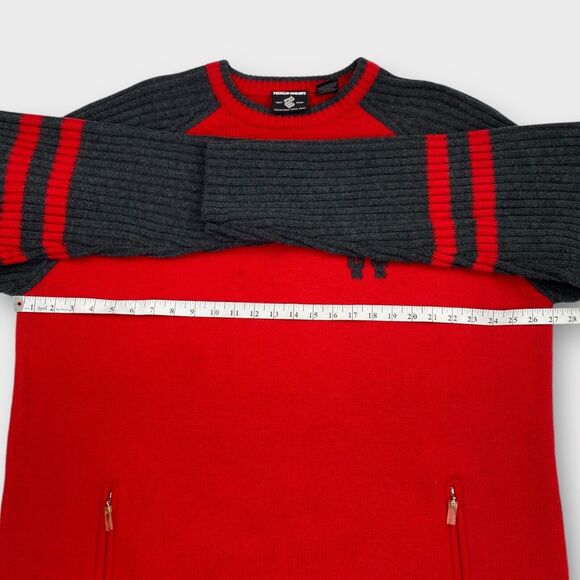 VINTAGE Rocawear Sweater Jacket Mens 3XL Knit Logo Pullover Zip Pockets Hip Hop - Picture 12 of 14